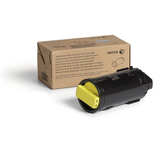  Xerox Yellow Extra High Capacity Laser Toner Cartridge for VersaLink C600 Printer, 16800 Pages Yield
