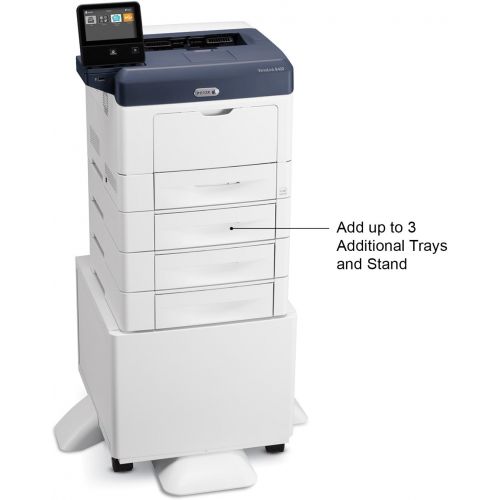  Xerox VersaLink B400N Black and White Laser Printer, letterlegal, up to 47ppm, USBethernet, 550 sheet tray, 150 sheet multi purpose tray