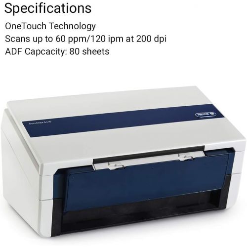  Xerox DocuMate 6440 Duplex Color Document Scanner