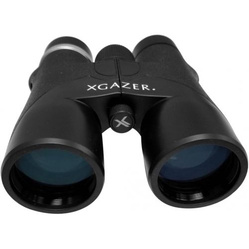  Xgazer Optics HD 10X42 Professional Binoculars - High Power Travel, Hunting, Fishing, Safari, Bird Watching Binoculars - Long Range, Eye-Relief Binoculars w/Neck Strap, Cleaning Cl