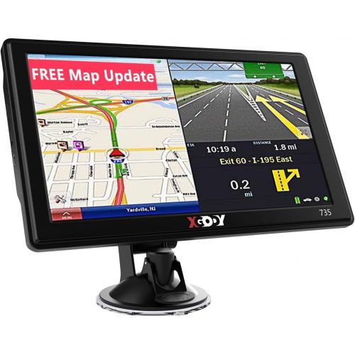  GPS Navigation for Car Truck Drivers XGODY 7-inch Navigation Systems for Car with Voice Guidance and Speed Camera Warning 2022 Americas Maps Free Lifetime Map Update