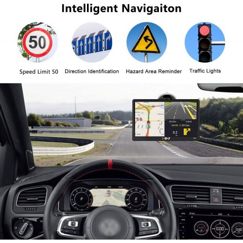  GPS Navigation for Car Truck Drivers XGODY 7-inch Navigation Systems for Car with Voice Guidance and Speed Camera Warning 2022 Americas Maps Free Lifetime Map Update