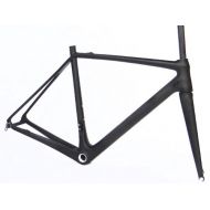 x-goods Full Carbon UD Matt Matte 700c Road Bike Bicycle BSA Frame Fork 54cm