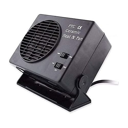  xhope 300w DC 12v Ceramic Heater and Fan,Car Heater and Car Fans Fast Heating Warmer Defroster Demister
