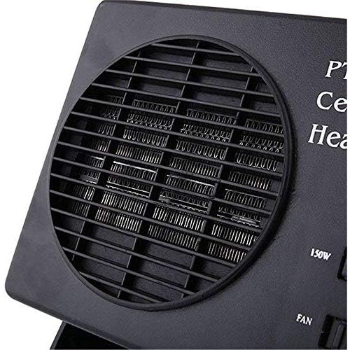  xhope 300w DC 12v Ceramic Heater and Fan,Car Heater and Car Fans Fast Heating Warmer Defroster Demister