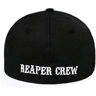 [아마존베스트]DGFB High quality cotton hats for men women snapback SOA Sons of Anarchy for Reaper Crew equipped baseball cap hat embroidered dad hat