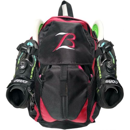  Xiami Leyuan Pro Racing Speed Inline Skates/Ice Blade Skate/Inline Skate Backpack Also for Travel Shool Bag