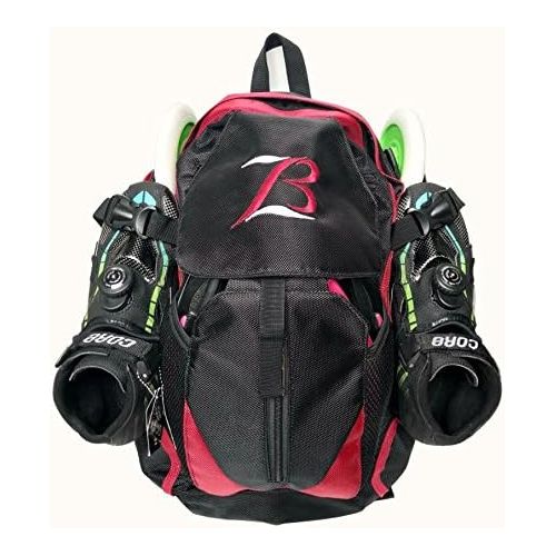  Xiami Leyuan Pro Racing Speed Inline Skates/Ice Blade Skate/Inline Skate Backpack Also for Travel Shool Bag