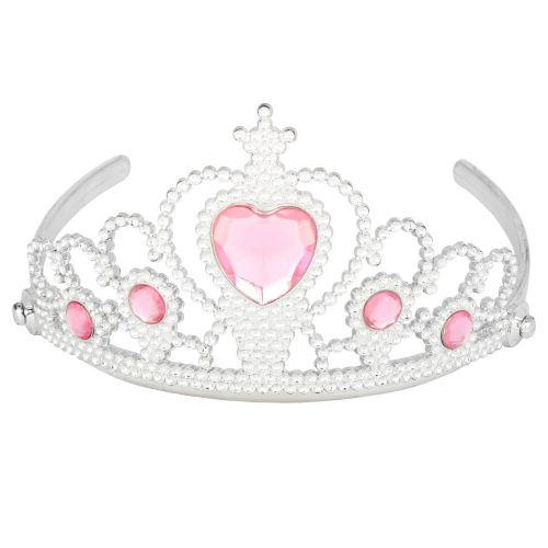  XiangGuanQianYing Tiaras and Crowns for Little Girls Princess Crown Pink Tiara (10 Pack)
