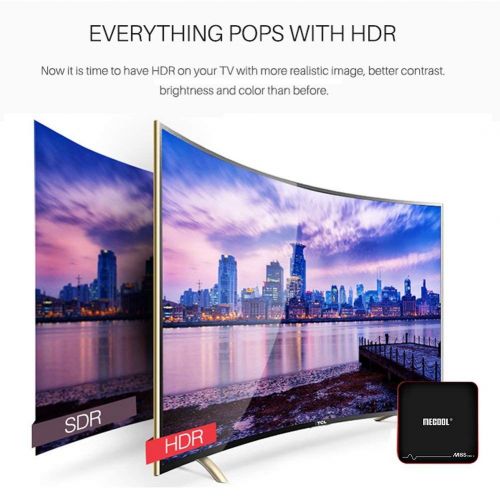  Xiangtat M8S PRO PLUS Amlogic S905X Quad Core 2GB DDR3 RAM 16GB ROM Android 7.1 2.4G WiFi 100M LAN 4Kx2K 60fps HDR10 H.265 HEVC VP9 Android TV Box