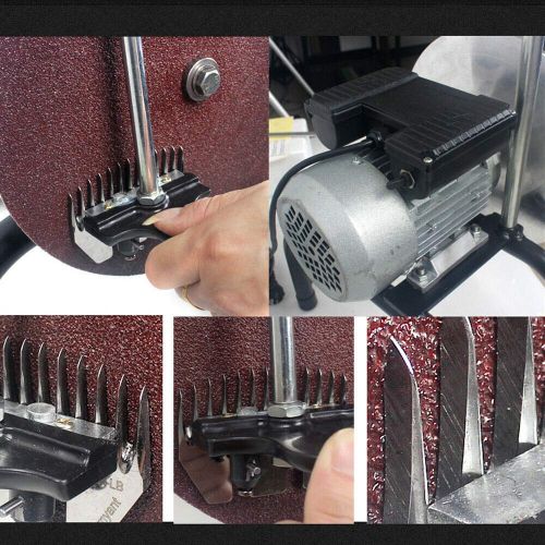  Xianxus Electric Sheep Clipper Blade Sharpener Goat Shears 480W Grinding Machine 110V