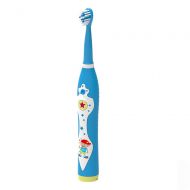 Xiao Jian-XJ-002 Xiao Jian Electric Toothbrush - Childrens Electric Toothbrush Rechargeable Music Sonic Child Automatic Toothbrush Soft Hair Electric Toothbrush (Color : Blue)
