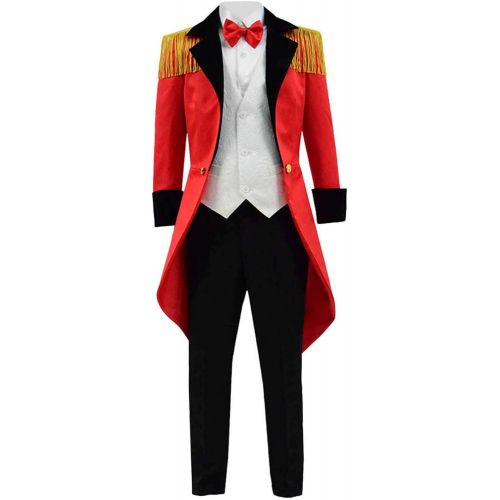  Xiao Maomi Kids Child Adult Cosplay Costume Stage Performance Coat Vest Pants Suits Hat for Halloween