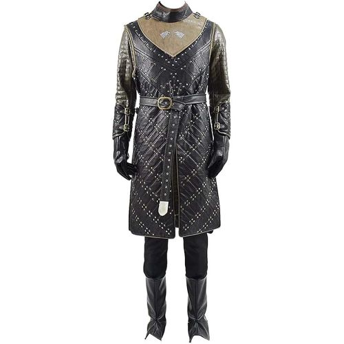  Xiao Maomi Jon Snow Cool Cosplay Costume PU Armour Halloween Outfits