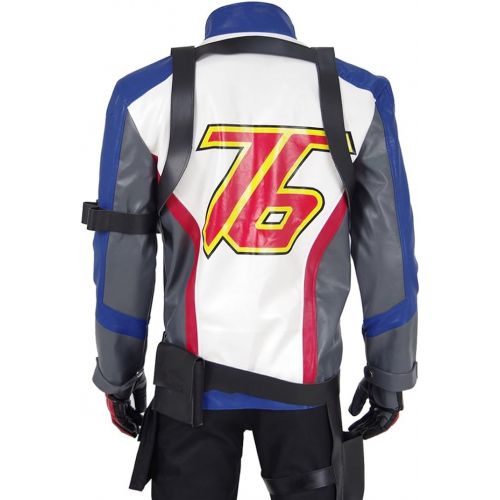  Xiao Maomi Mens Pleather Jacket Halloween Full Set Cosplay Costume