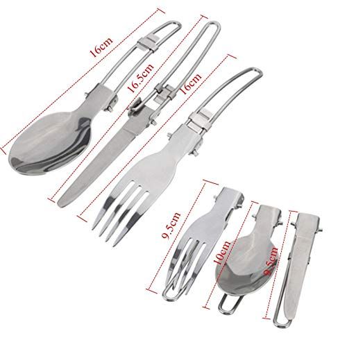  Xiao Tian Camping Cookware Kit， with Stove, for 2 to 3 People Traveling