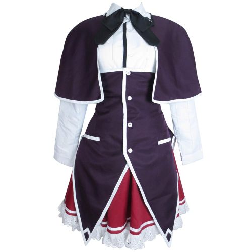  Xiao Wu High School DxD Devil Princess Rias Gremory Dress Anime Cosplay Costume