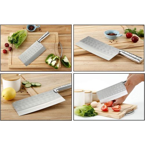  [아마존베스트]XiaoYao 8.5Vegetable Cleaver Stainless Steel Chinese cleaver/Chef Knife/Butcher Knife/meat cleaver/Meat - Multipurpose Use for Home Kitchen or Restaurant