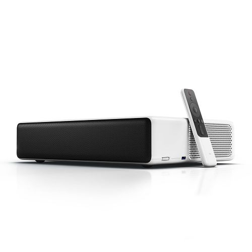 샤오미 Xiaomi Mi Laser Ultra-Short Throw Projector 150 inch, Built-In Android TV, Google Assistant, Dolby Stereo Speakers