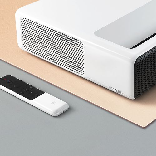 샤오미 Xiaomi Mi Laser Ultra-Short Throw Projector 150 inch, Built-In Android TV, Google Assistant, Dolby Stereo Speakers