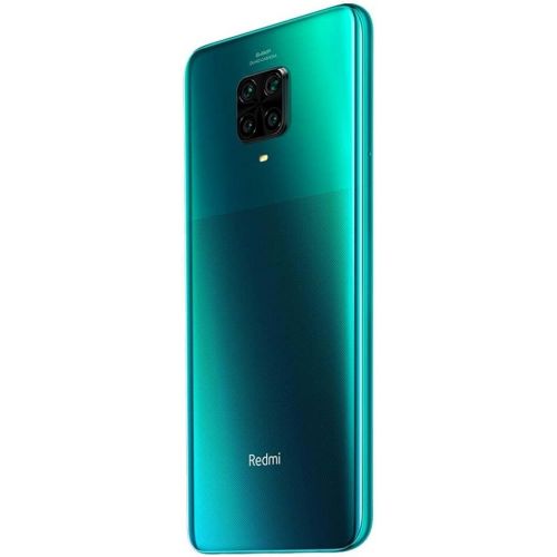 샤오미 Xiaomi Redmi Note 9 Pro 128GB + 6GB RAM, 6.67 FHD+ DotDisplay, 64MP AI Quad Camera, Qualcomm Snapdragon 720G LTE Factory Unlocked Smartphone - International Version (Tropical Green