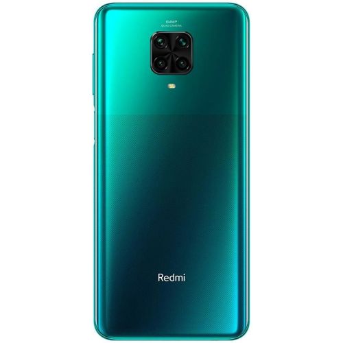 샤오미 Xiaomi Redmi Note 9 Pro 128GB + 6GB RAM, 6.67 FHD+ DotDisplay, 64MP AI Quad Camera, Qualcomm Snapdragon 720G LTE Factory Unlocked Smartphone - International Version (Tropical Green