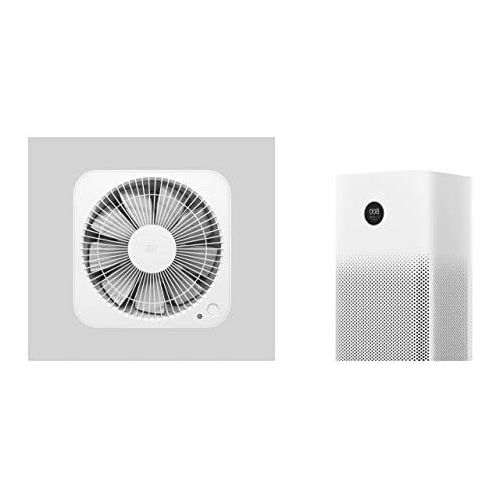 샤오미 [아마존베스트]Xiaomi Mi air purifier 2s AC-M4-AA EU version - air purifier, WiFi connection, for stays up to 37 m2, 310 m3 / h, color white