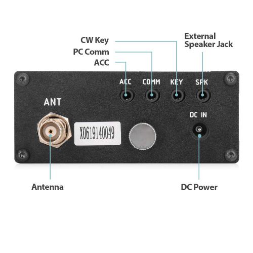  Xiegu G1M G-Core Portable SDR HF Transceiver QRP Quad Band Short-Wave 5W SSB CW AM 0.5-30MHz Mobile Radio Amateur Ham