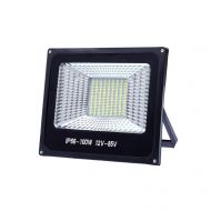 Xien Low-voltage LED Floodlight Security Lights With Motion Sensor Advertising Light White Light Marine Battery 12V-85V Universal 30W50W100W Outdoor Waterproof Work Light Perfect For Ni