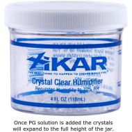 Xikar Crystal Humidifier, Lasts Up to 90 Days, Crystals Expand, Provides Perfect 70% Humidity, 4 oz Jar