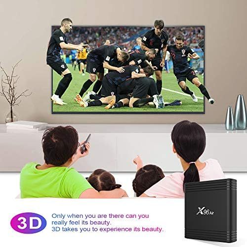  [아마존베스트]-Service-Informationen Xilibod Android 9.0 TV Box 4 GB RAM/64 GB ROM, S905X3 64-bit Quad Core ARM, G31TM MP2 GPU Processor, H.265 Decoding 2.4G/5G Dual Band WiFi Smart TV Box Model No. : X96 Air 4GB 64GB