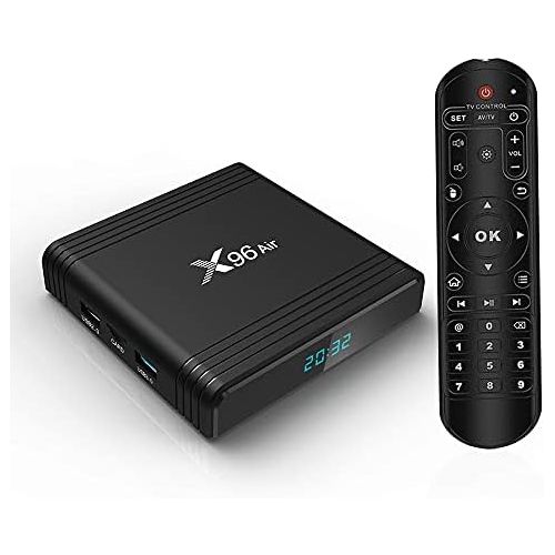  [아마존베스트]-Service-Informationen Xilibod Android 9.0 TV Box 4GB RAM/32GB ROM, S905X3 64-bit Quad Core ARM, G31TM MP2 GPU Processor, H.265 Decoding 2.4G/5G Dual Band WiFi Smart TV Box Model No. : X96 Air 4GB 32GB