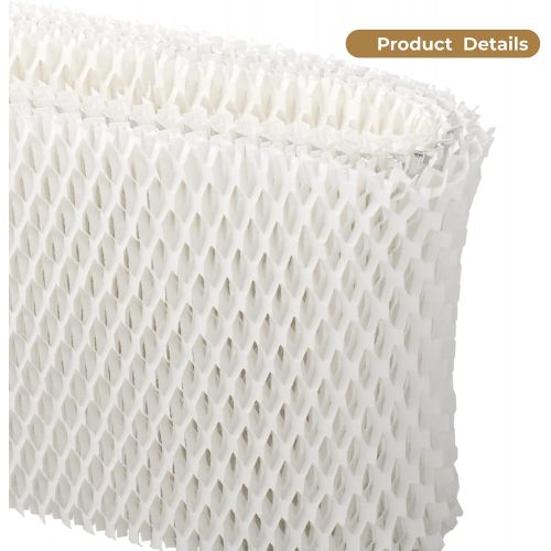  Ximoon Humidifier Filter Replacements for Vicks & Kaz WF2, Fit Vicks V3500N, V3100, V3900 Series, V3700, Sunbeam 1118 Series (4)