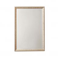 Xing Hua Shop Wall Mirror Home Wall Full-Length Mirror Living Room Wall Square Floor Fitting Mirror Home Bedroom Mirror Bathroom Mirror (Color : Gold, Size : 61912.5cm)