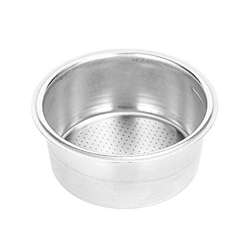  Xingsiyue Espresso Machine Stainless Steel Replacement 51MM Filter Basket Compatible with Breville 870 Krups