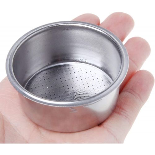  Xingsiyue Espresso Machine Stainless Steel Replacement 51MM Filter Basket Compatible with Breville 870 Krups