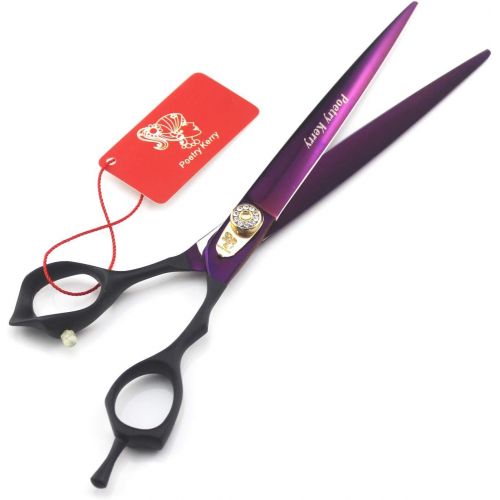  Xinjiahe Pet Scissors,8.0 Inch Straight Shears, Dog Grooming Scissors, Pet Grooming Shears Made of 440c Japanese Stainless