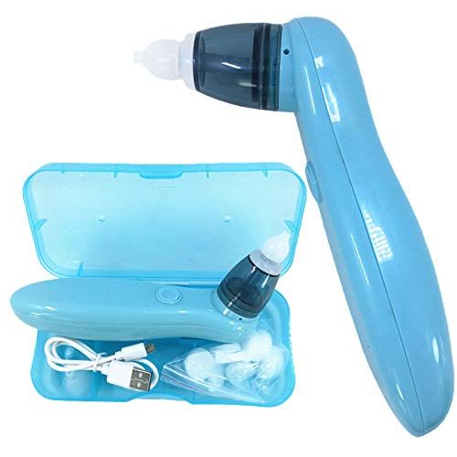  [아마존베스트]Xinzi USB Rechargable Electric Nasal Aspirator Silicon Tip, Nasal Aspirator for Baby, Electric Nasal Aspirator, Baby...