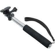 Xit XTGPMP43 43-Inch Hand Held Monopod for GoPro and Regular Cameras (Silver)