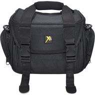 Xit XTCC4 Deluxe Digital Camera/Video Padded Carrying Case, Medium (Black)