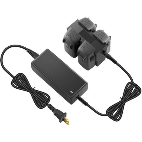  Xmipbs Spark Battery Charger 4 in 1 Split Battery Charger, Intelligent Protective Battery Charger for DJI Spark