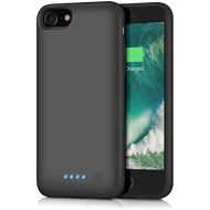 [아마존베스트]Battery case for iPhone 8/7, Xooparc [6000mah] Upgraded Charging Case Protective Portable Charger Case Rechargeable Extended Battery Pack for Apple iPhone 7/8(4.7) Backup Power Ban