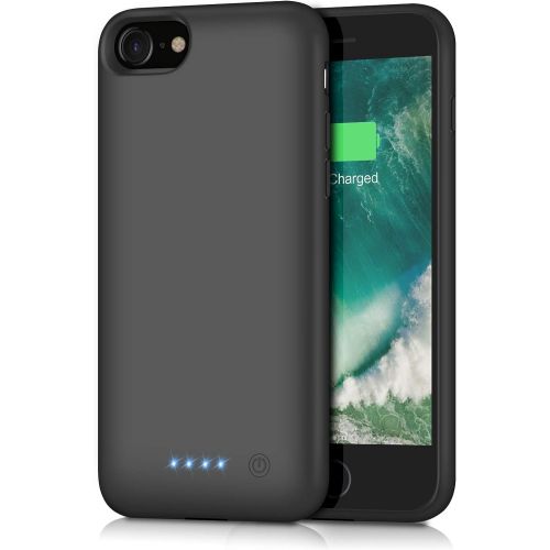  [아마존베스트]Battery case for iPhone 8/7, Xooparc [6000mah] Upgraded Charging Case Protective Portable Charger Case Rechargeable Extended Battery Pack for Apple iPhone 7/8(4.7) Backup Power Ban