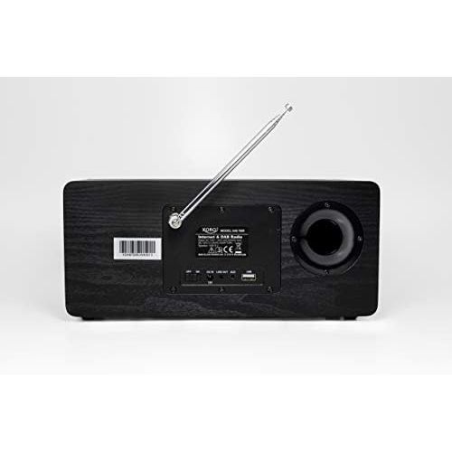  [아마존베스트]-Service-Informationen Xoro DAB 700 IR WLAN Internet Radio (DAB+, Spotify Connect, BT 4.0, Colour Display, 2 x 10 Watt, Alarm Function, 12 V = ) Black