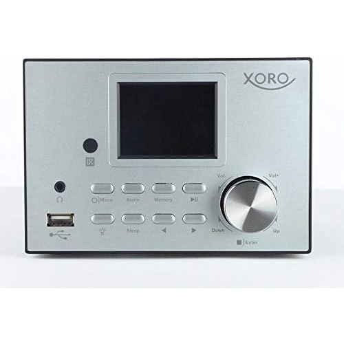  [아마존베스트]-Service-Informationen Xoro HMT 500 - Micro System Internet/DAB+/FM Radio, CD Player, Bluetooth, Media Player, 2.4 Inch Colour Display, RC, 2 x 10 W, Black
