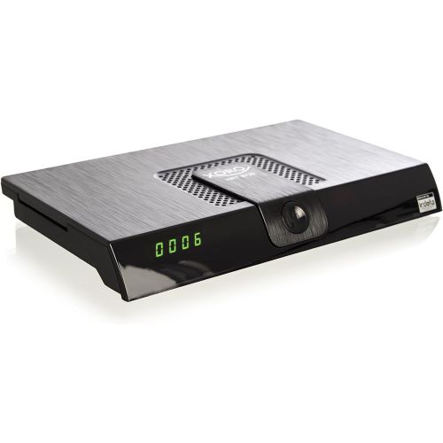  Xoro HRT 8719?H.265?HEVC DVB T/T2?Receiver (Full HD, HDTV, HDMI, Media Player, USB 2.0, 12?V, Irdeto Access???Black