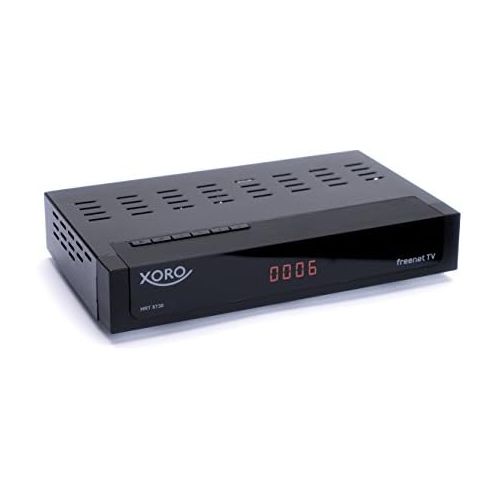  Xoro HRT 8730 HEVC DVB T/T2 Receiver (HDTV H.265, kartenloses Irdeto Zugangssystem fuer Freenet TV, Mediaplayer, PVR Ready, HDMI, USB 2.0, 12V) schwarz