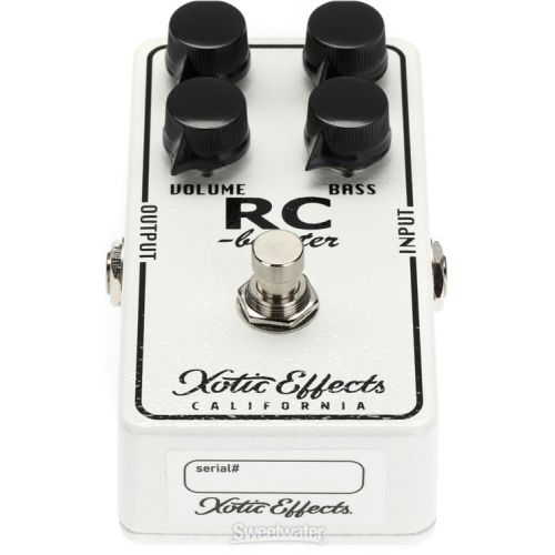  Xotic RC Booster Classic Clean Boost Pedal