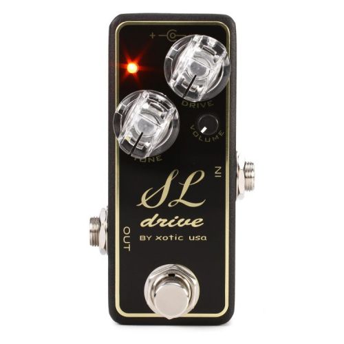  Xotic SL Drive Mini Overdrive Pedal with Patch Cables