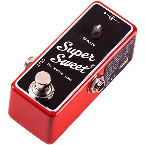 Xotic Super Sweet Booster Guitar Effects Pedal